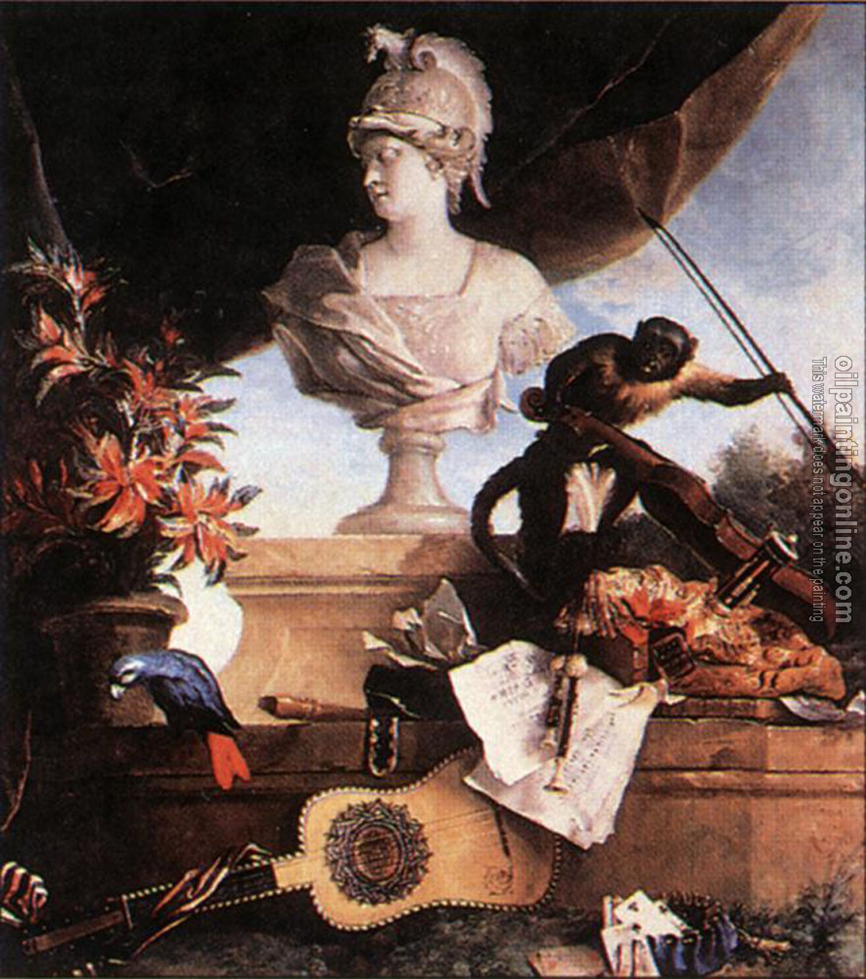 Jean-Baptiste Oudry - Allegory Of Europe